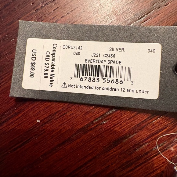 Kate Spade Silver Everyday Spade Bracelet - Picture 3 of 5